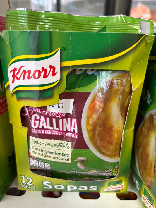 Sopa de Gallina Criolla