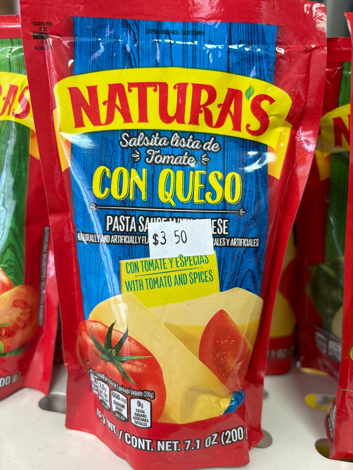 Salsa Natura de Queso